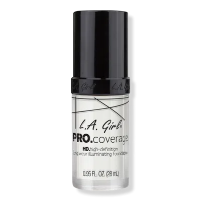 L.a. Girl Pro Coverage Liquid Foundation - White