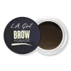 L.a. Girl Smudge-proof Creamy Brow Pomade - Dark Brown In Brown