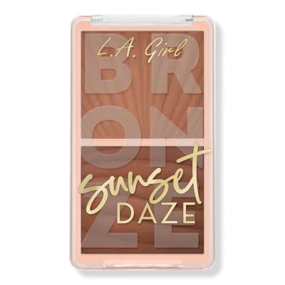 L.a. Girl Sunset Daze Matte Duo Bronzer - Sunset Daze