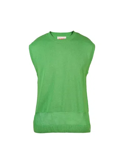 La Granni La G Men's Knit Vest - Green