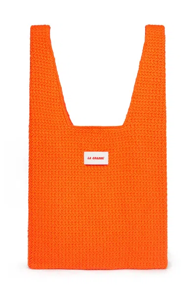 La Granni Women's La G Knit Bag Orange