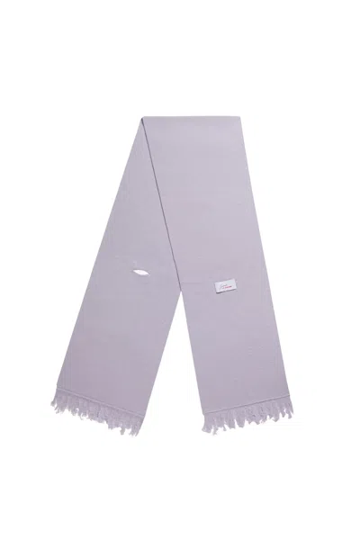 La Granni Women's Purple  X Gabriele Three-way Knit Scarf - Lilac