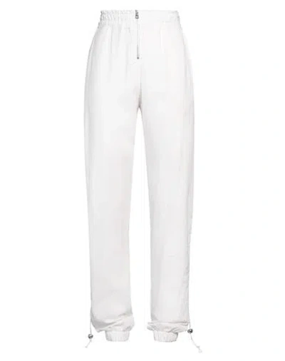 La Haine Inside Us Woman Pants White Size L Viscose, Linen