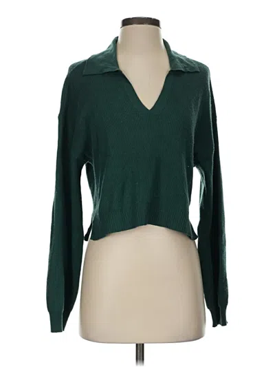 Pre-owned La Hearts Cardigan Sweater In Green