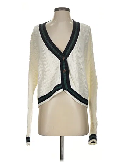 Pre-owned La Hearts Cardigan Sweater In Ivory