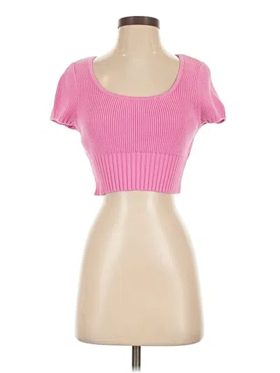 Pre-owned La Hearts Cardigan Sweater In Pink
