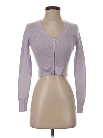 Pre-owned La Hearts Cardigan Sweater In Purple