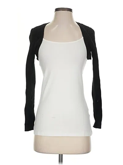Pre-owned La Hearts Cardigan Sweater In White