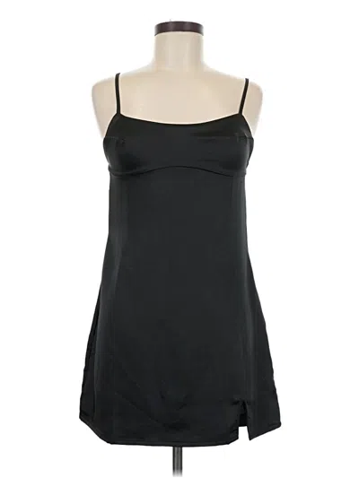 Pre-owned La Hearts Casual Dress In Black