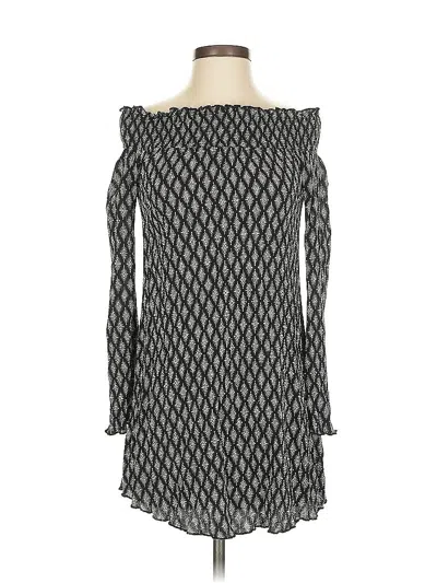 Pre-owned La Hearts Casual Dress In Black