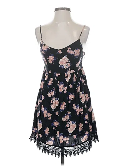 Pre-owned La Hearts Casual Dress In Black