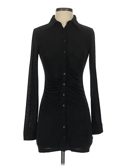 Pre-owned La Hearts Casual Dress In Black