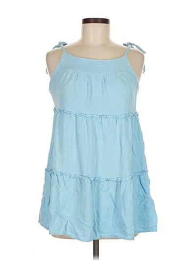 Pre-owned La Hearts Casual Dress In Blue