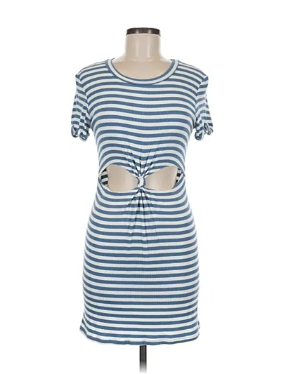 Pre-owned La Hearts Casual Dress In Blue