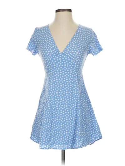 Pre-owned La Hearts Casual Dress In Blue
