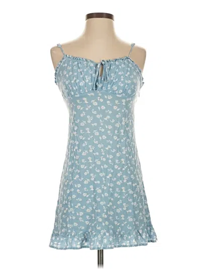 Pre-owned La Hearts Casual Dress In Blue