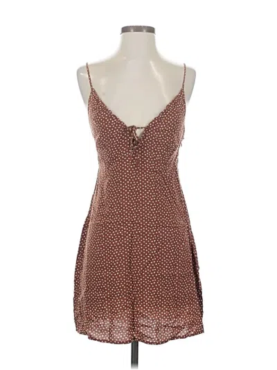 Pre-owned La Hearts Casual Dress In Brown