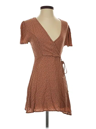 Pre-owned La Hearts Casual Dress In Brown