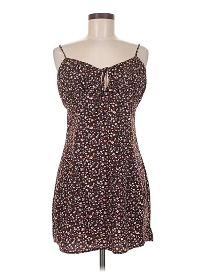 Pre-owned La Hearts Casual Dress In Brown