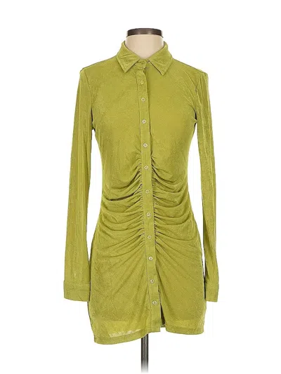 Pre-owned La Hearts Casual Dress In Green