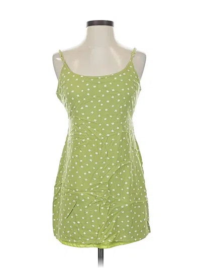Pre-owned La Hearts Casual Dress In Green