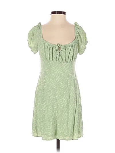 Pre-owned La Hearts Casual Dress In Green