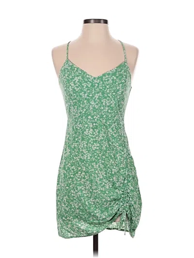 Pre-owned La Hearts Casual Dress In Green