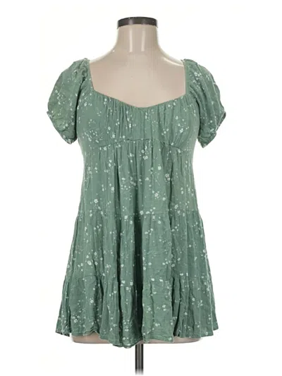 Pre-owned La Hearts Casual Dress In Green