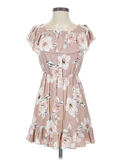 Pre-owned La Hearts Casual Dress In Pink