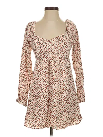 Pre-owned La Hearts Casual Dress In Tan