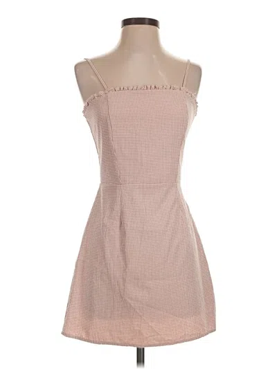 Pre-owned La Hearts Casual Dress In Tan