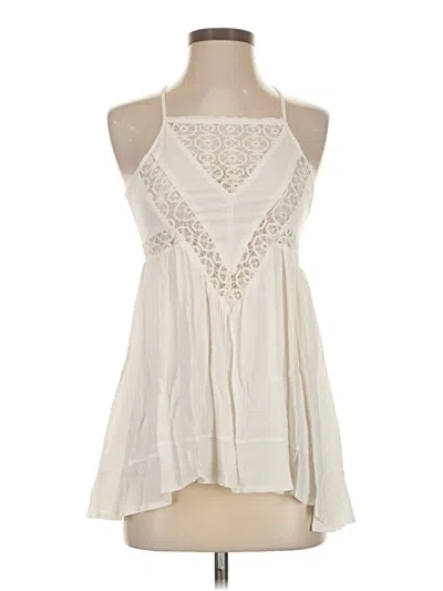 Pre-owned La Hearts Casual Dress In White