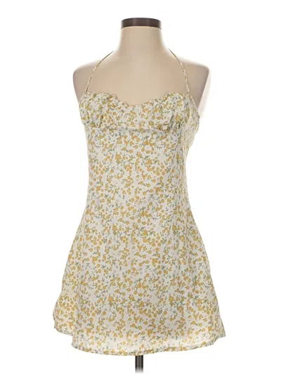 Pre-owned La Hearts Casual Dress In Yellow