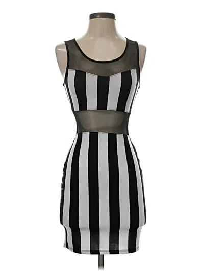 Pre-owned La Hearts Cocktail Dress In Black