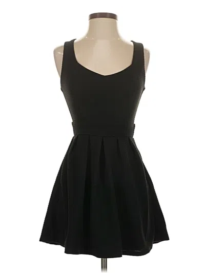 Pre-owned La Hearts Cocktail Dress In Black