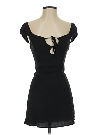 Pre-owned La Hearts Cocktail Dress In Black