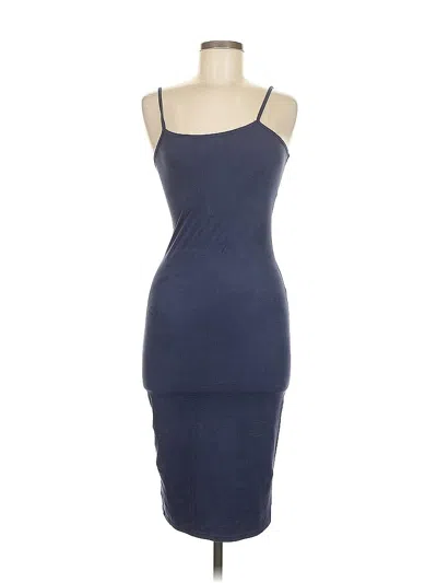 Pre-owned La Hearts Cocktail Dress In Blue