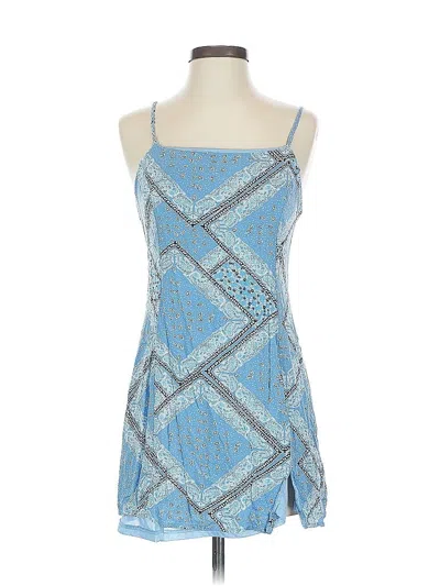 Pre-owned La Hearts Cocktail Dress In Blue