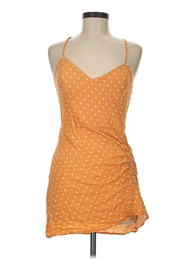 Pre-owned La Hearts Cocktail Dress In Orange