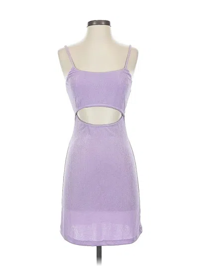 Pre-owned La Hearts Cocktail Dress In Purple