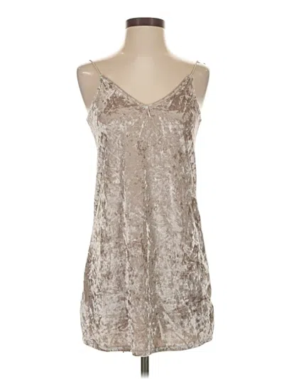 Pre-owned La Hearts Cocktail Dress In Silver