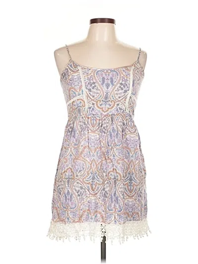 Pre-owned La Hearts Cocktail Dress In White