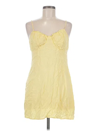 Pre-owned La Hearts Cocktail Dress In Yellow