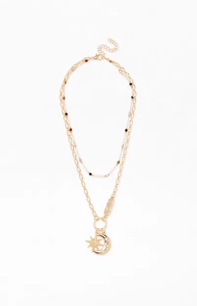 La Hearts Daphne Layered Necklace In Gold