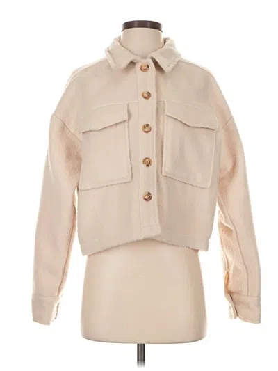 Pre-owned La Hearts Jacket In Ivory