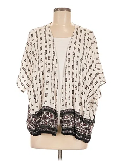 Pre-owned La Hearts Kimono In White