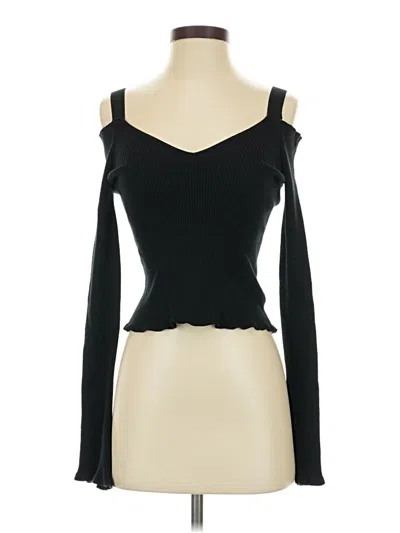 Pre-owned La Hearts Long Sleeve T-shirt In Black