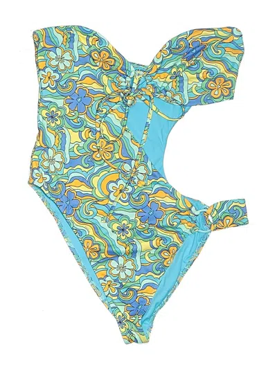 Pre-owned La Hearts One Piece Swimsuit In Blue