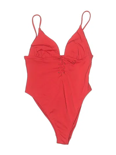 Pre-owned La Hearts One Piece Swimsuit In Red