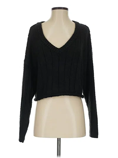 Pre-owned La Hearts Pullover Sweater In Black